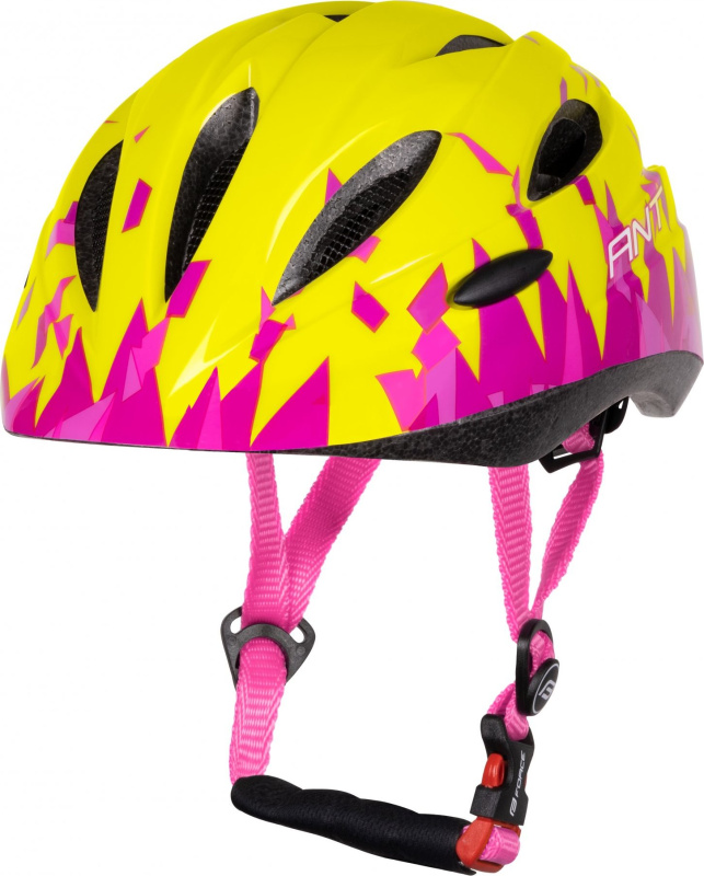 přilba FORCE ANT dětská, fluo-růžová Velikost: XXS-XS
