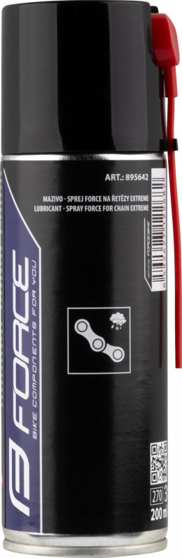 mazivo-sprej FORCE na řetězy EXTREME 200ml
