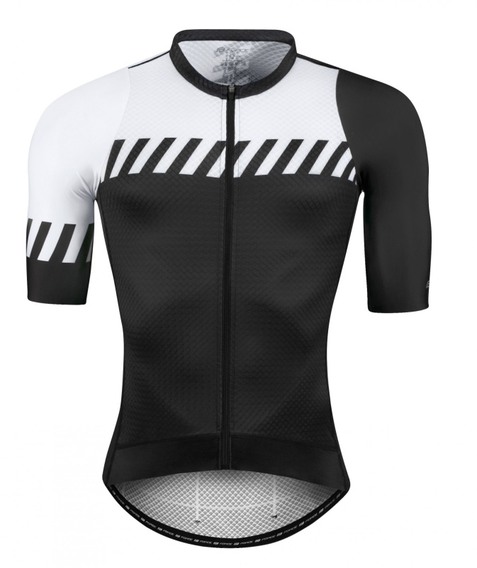 FORCE dres F FASHION, krátký rukáv, černo-bílý Velikost: XXL