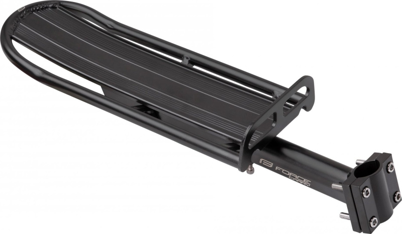 nosič FORCE CARRY na sedlovku 25,0-31,6mm Al,černý