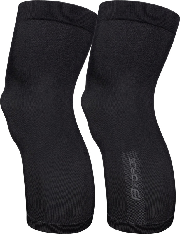 FORCE návleky na kolena F BREEZE pletené, černé Velikost: XS-S