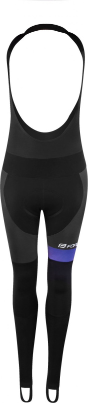 FORCE kalhoty F BRISK LADY s vložkou,černo-červené Velikost: M