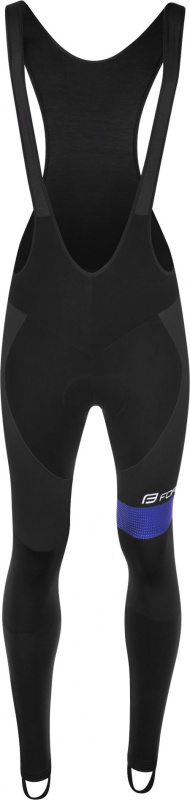kalhoty FORCE BRISK s vložkou, černo-bílé Velikost: M