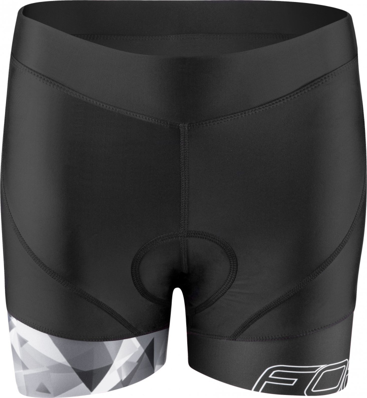 FORCE kraťasy F MINI LADY do pasu s vložkou, črn-šedé Velikost: M
