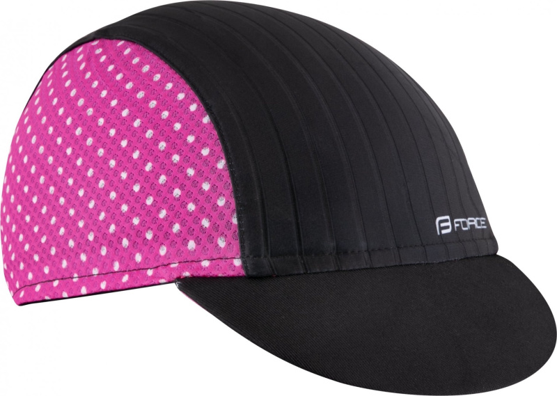 FORCE čepička s kšiltem F POINTS letní,černo-růžová Velikost: L-XL