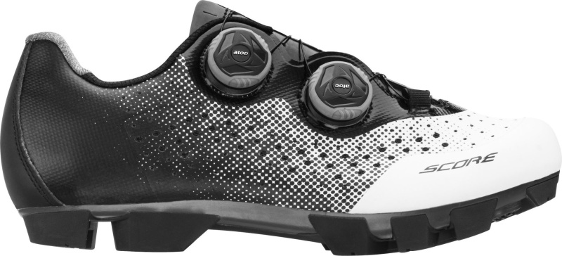 tretry FORCE MTB SCORE, bílo-černé Velikost: 45