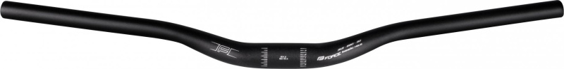 FORCE řídítka F BASIC H6.6 prohlé 31,8/680mm Al,črn. mat