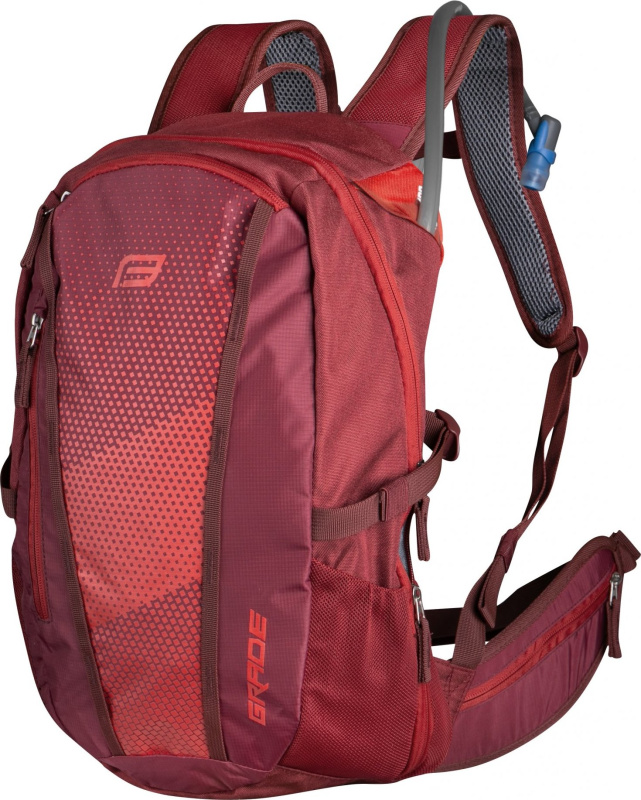 batoh FORCE GRADE PLUS 22L+2L rez., červený