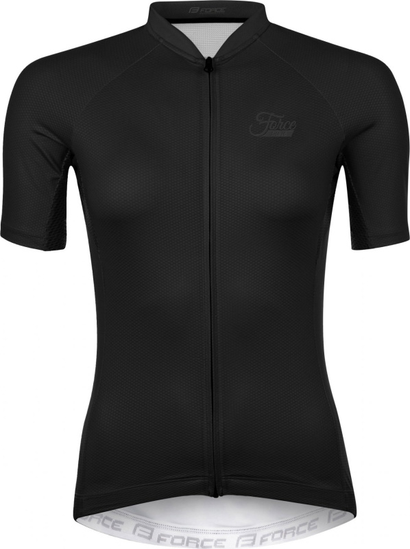 dres FORCE PURE LADY kr. rukáv, černý Velikost: L