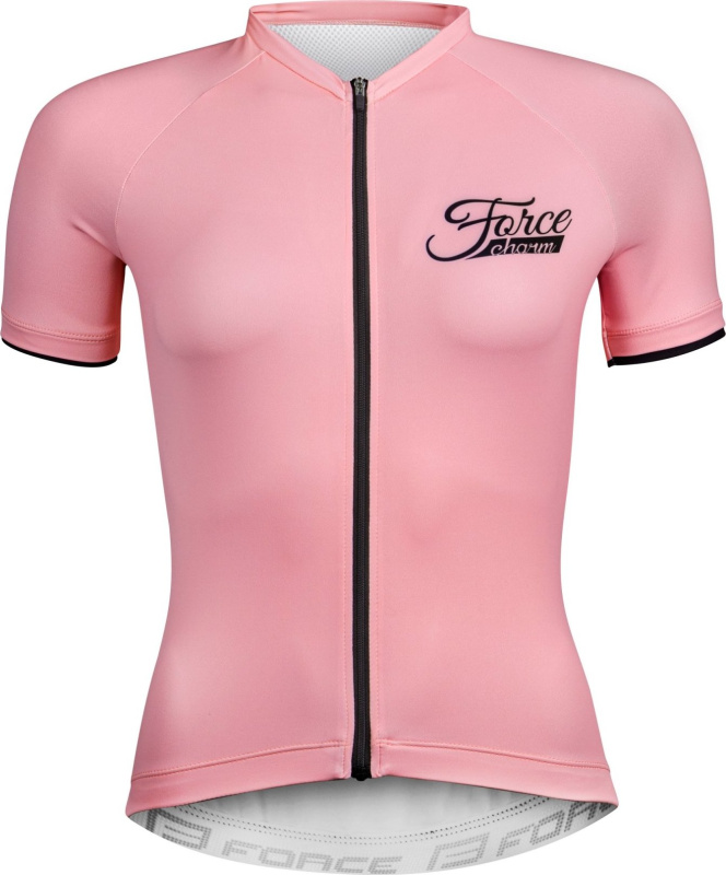 dres FORCE CHARM LADY kr. rukáv, sv. růžový Velikost: XL