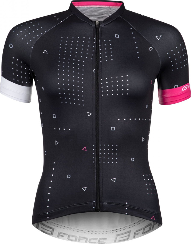 dres FORCE GAME LADY kr. rukáv, černý Velikost: XS