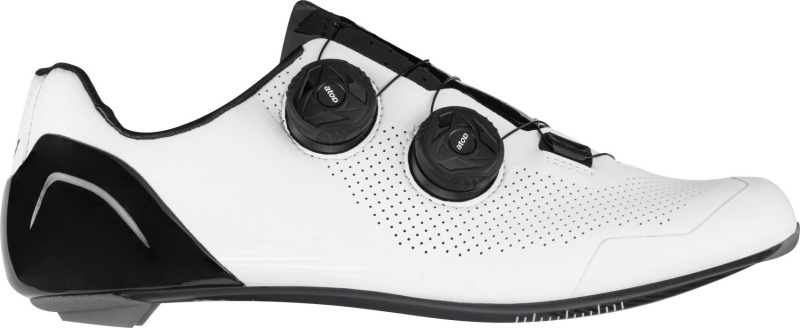 tretry FORCE ROAD WARRIOR CARBON, bílé Velikost: 44