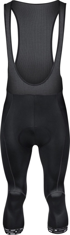 FORCE kalhoty 3/4 F STORY se šráky a vložkou, černé Velikost: XL