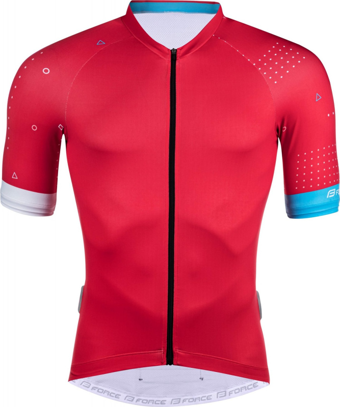 dres FORCE GAME krátký rukáv, červený Velikost: XL
