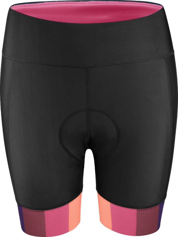 FORCE kraťasy F VICTORY LADY do pasu s vlož. črn-růž Velikost: XS
