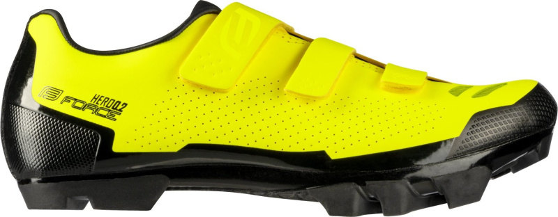 tretry FORCE MTB HERO 2, fluo Velikost: 44