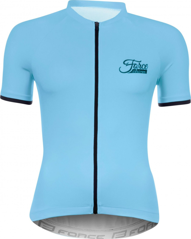 dres FORCE CHARM LADY kr. rukáv, sv. modrý Velikost: XS