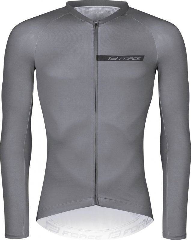 dres FORCE CHARM dlouhý rukáv, šedý Velikost: XXL