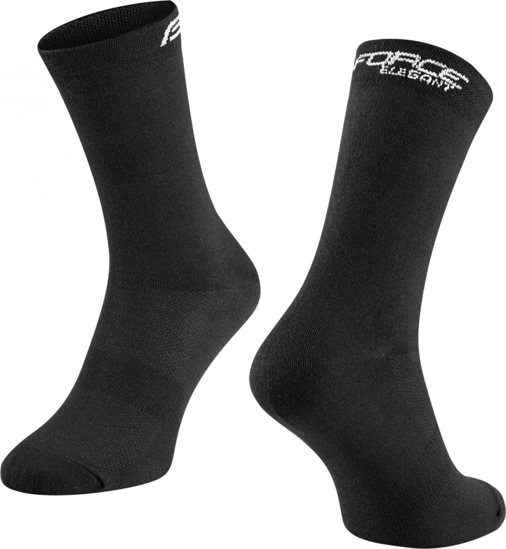 ponožky FORCE ELEGANT vysoké, černé Velikost: S-M/36-41