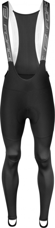 kalhoty FORCE SPRING se šráky a vložkou, černé Velikost: S