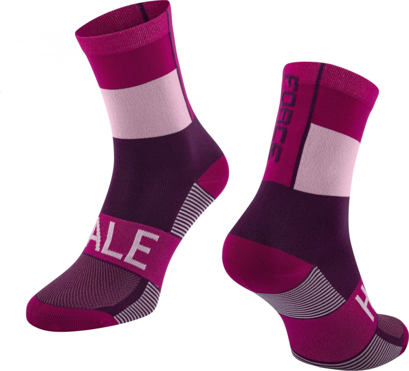 ponožky FORCE HALE, fialové Velikost: L-XL/42-47
