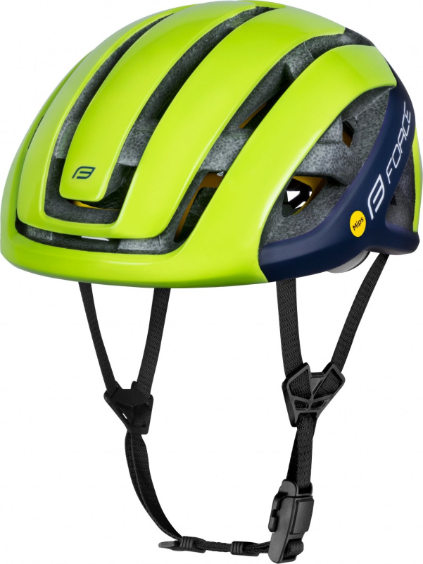 přilba FORCE NEO MIPS, fluo-modrá Velikost: fluo-modrá L-XL