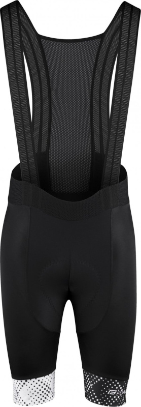 kraťasy FORCE VISION se šráky a vl, černo-bílé Velikost: XS