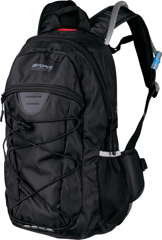 batoh FORCE JORDAN PLUS 20L+2L rez., černý