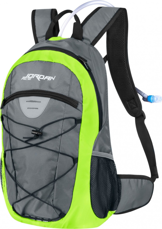 batoh FORCE JORDAN PLUS 20L+2L rez., šedo-fluo