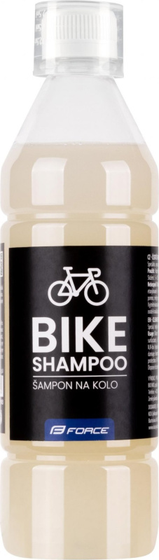 čistič FORCE BIKE SHAMPOO s voskem - 0,5 l - bílý