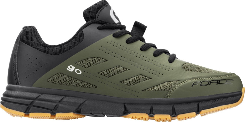 tretry FORCE MTB GO, army Velikost: 41