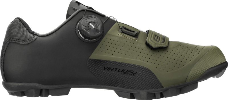 FORCE tretry F VIRTUOSO MTB/GRAVEL, černo-army Velikost: 44
