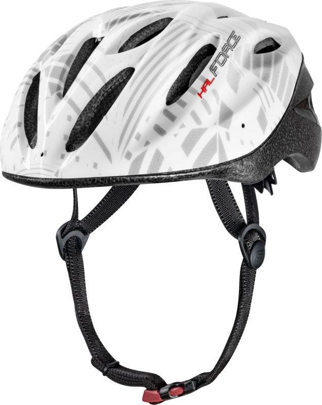 přilba FORCE HAL, bílá Velikost: L-XL