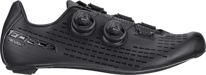 tretry FORCE ROAD REVOLT CARBON, černé Velikost: 42