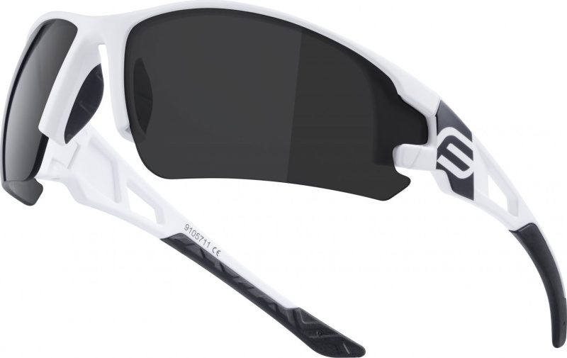 brýle FORCE CALIBRE bílé, černá skla