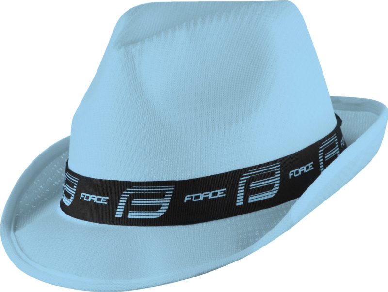 klobouk FORCE PANAMA, pastel.modrý-černý