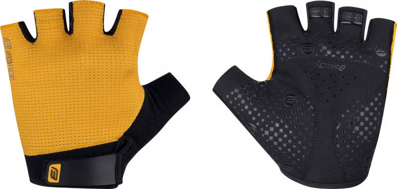 rukavice FORCE LOOSE, žluté Velikost: XL