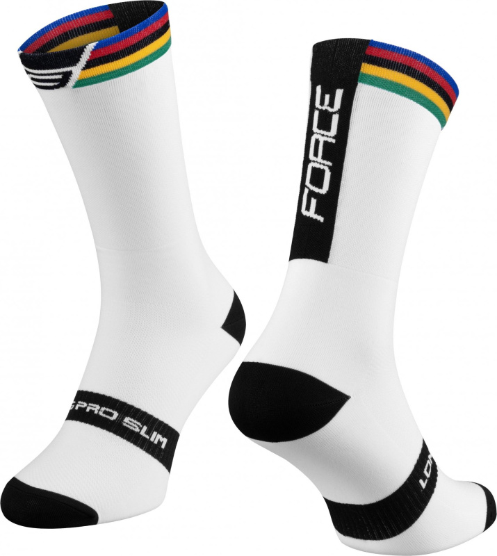 ponožky FORCE LONG PRO CHAMPION SLIM Velikost: SLIM L-XL/42-46