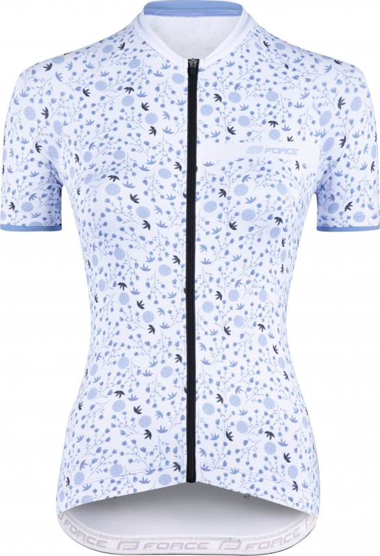 FORCE dres F MAY LADY limit. ed. kr. rukáv, bílý Velikost: M