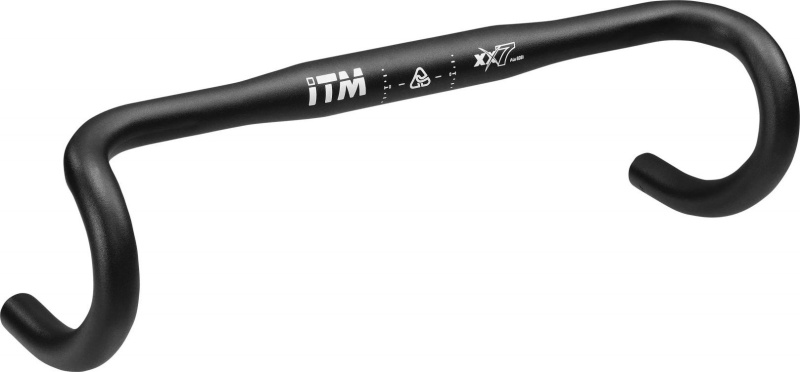 řídítka ITM XX7 31,8/420 mm, hliníková, černá