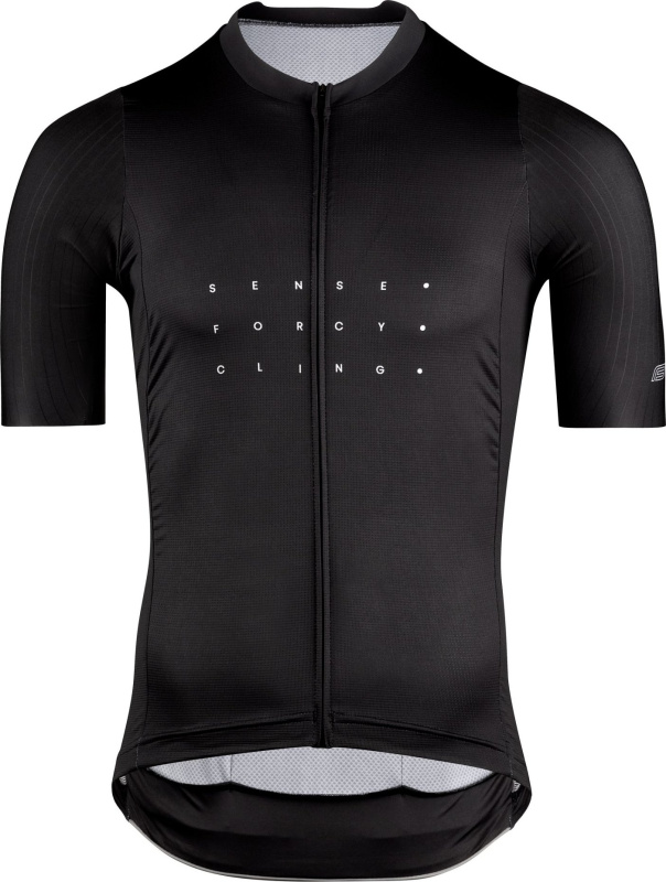 dres FORCE SENSE krátký rukáv, černý Velikost: XL