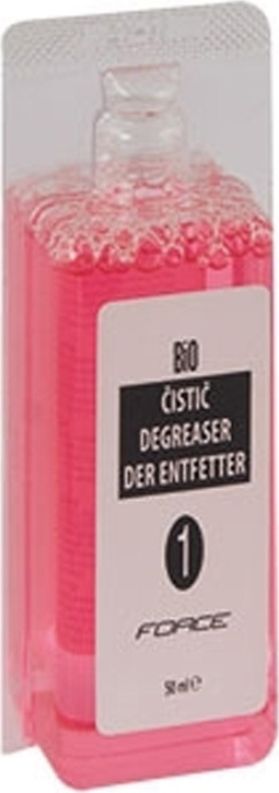 čistič FORCE na řetěz 50ml kapsle, růžový