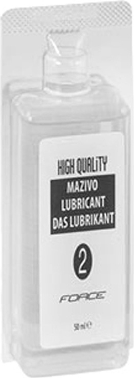 mazivo-lubrikant FORCE na řetěz 50ml kapsle, žlutý
