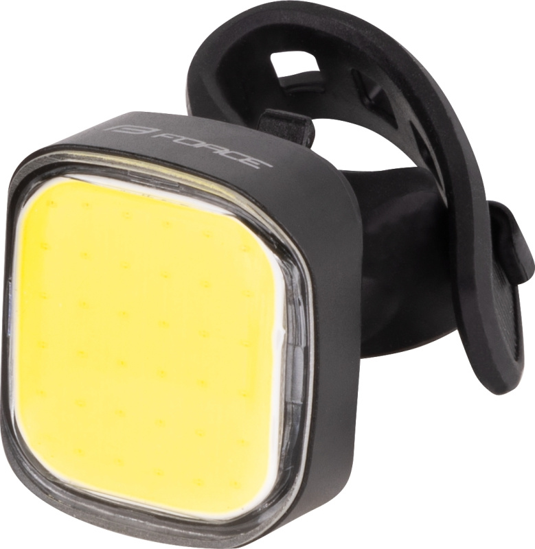 světlo přední FORCE COB 2.0 75LM USB, černé
