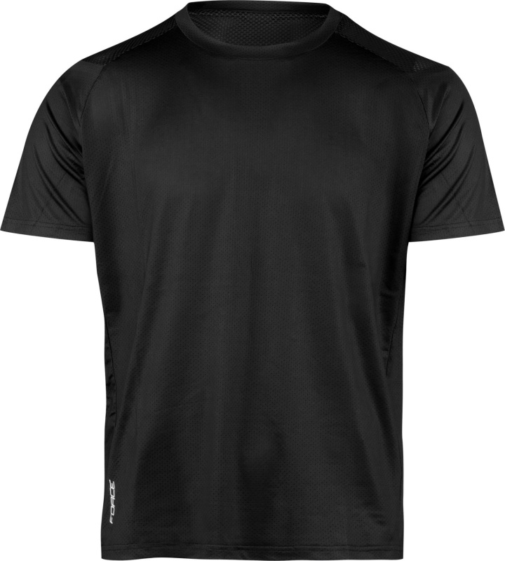 dres FORCE MTB MOUNT krátký rukáv, černý Velikost: 4XL