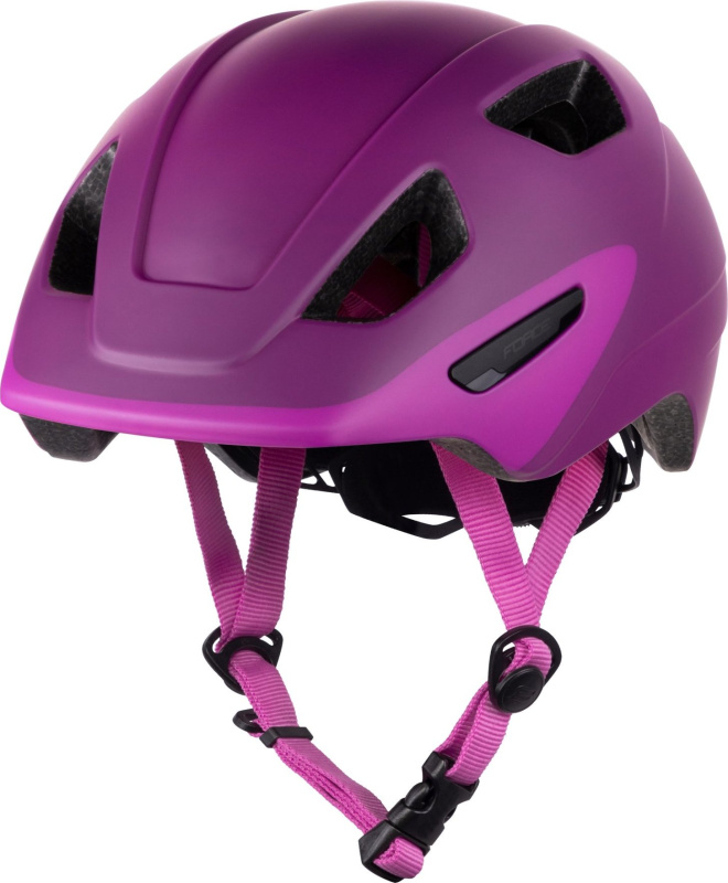 přilba FORCE AKITA dětská, růžová Velikost: S-M