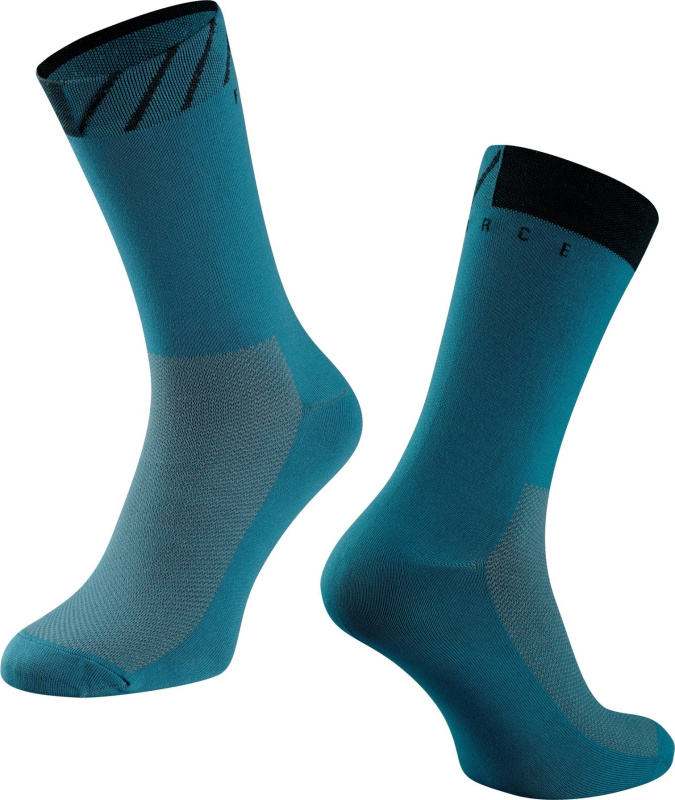ponožky FORCE MARK, petrolejové Velikost: S-M/36-41