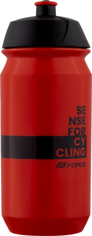 láhev FORCE FINE 0,5 l, červeno-černá