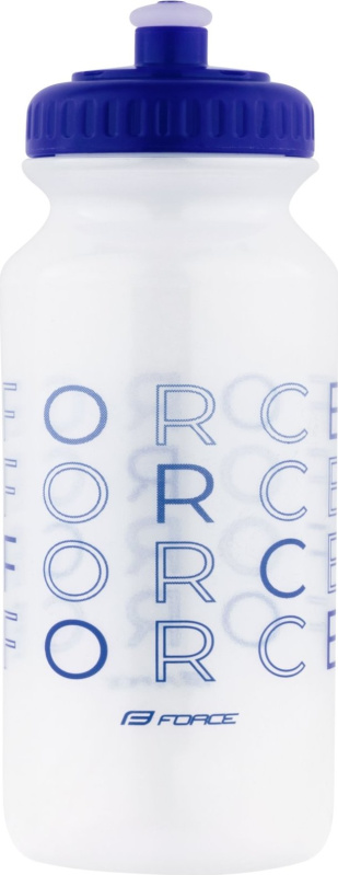 láhev FORCE ENJOY 0,5 l, transparentní-modrá