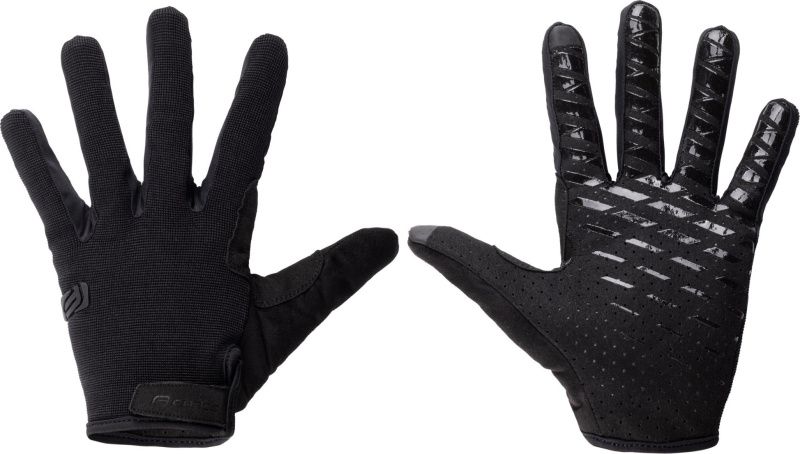 rukavice FORCE MTB MOUNT, černé Velikost: S